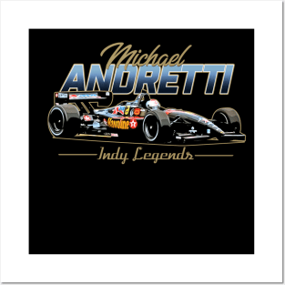 Michael Andretti Legends 90s Vintage Posters and Art